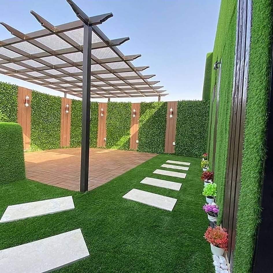 تركيب عشب صناعي جداري جده مع الضمان وبسعر مناسب