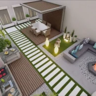 شركة تنسيق حدائق بالخبر | تصميم حدائق منزلية وتركيب عشب وشلالات